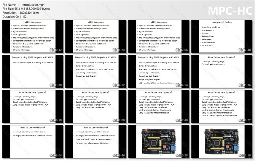 Learn FPGA Design With VHDL Intel Altera