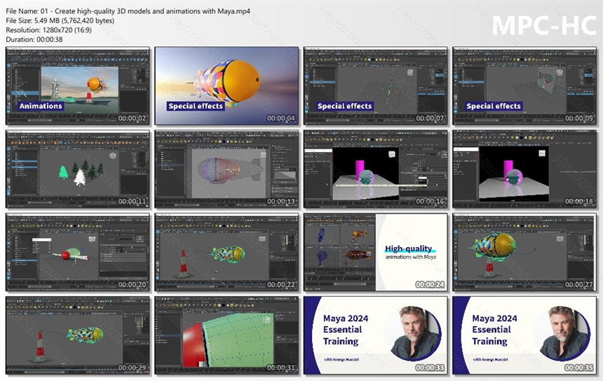 Maya 2024 Essential Training
