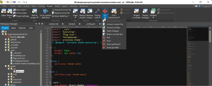 IDM UEStudio 24 ล่าสุด โปรแกรม Text Editor