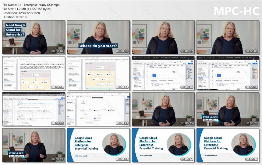 Google Cloud Platform for Enterprise Essential Training