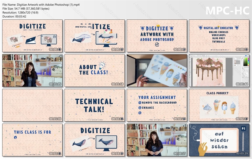 Skillshare - Digitize Artwork with Adobe Photoshop From Paper to Screen