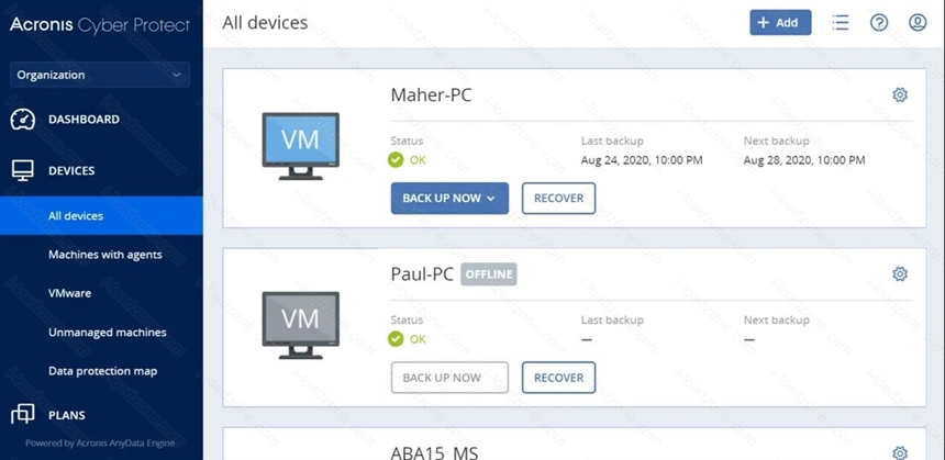 Acronis Cyber Protect Home Office Bootable ISO โปรแกรมสำรองข้อมูล