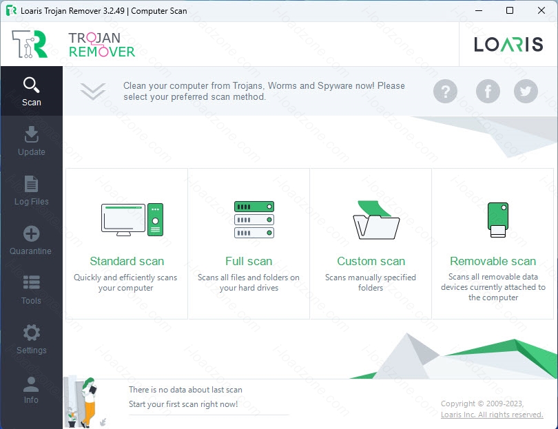 Loaris Trojan Remover 3 ล่าสุด โปรแกรมกำจัดมัลแวร์ ภาษาไทย