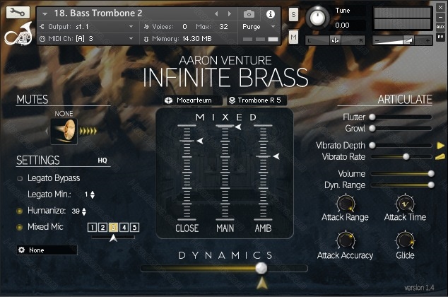 Aaron Venture – Infinite Brass [KONTAKT] ล่าสุด โปรแกรม