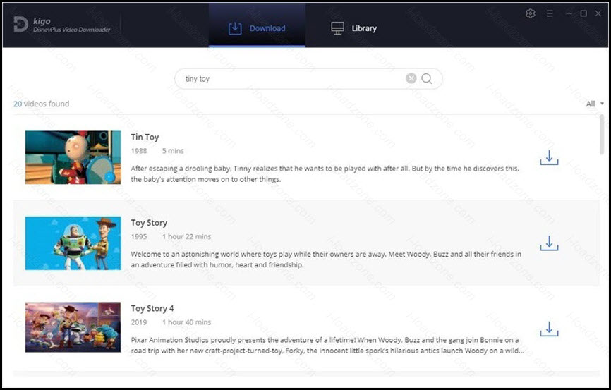 Kigo DisneyPlus Video Downloader 1 ล่าสุด ดาวน์โหลดวิดีโอ Disneyพร้อม โปรแกรม