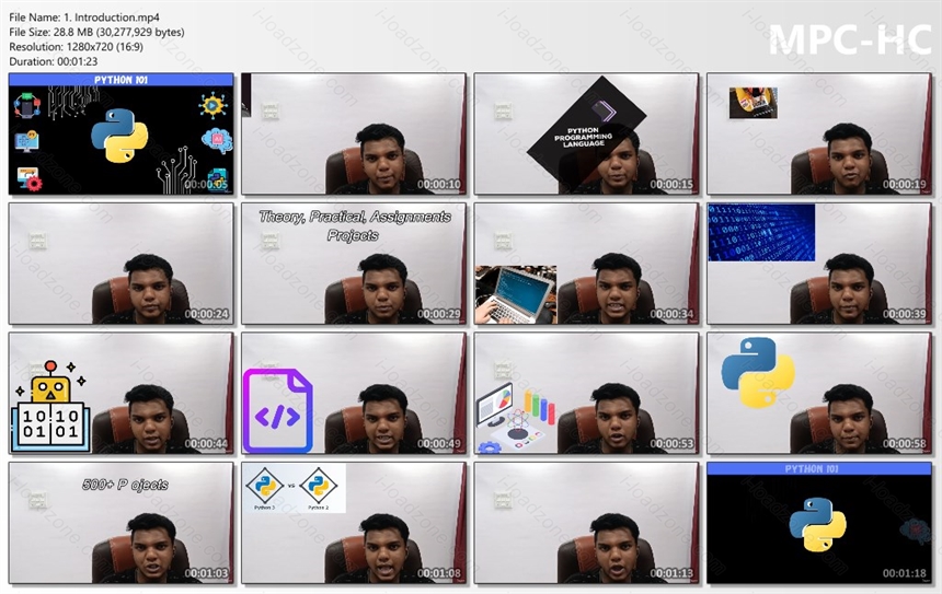 Python in Action A Practical Course 50+ Real-World Projects