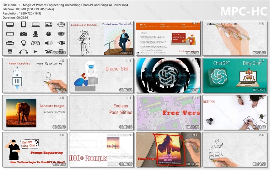ChatGPT & Bing Prompt Engineering Masterclass 1k Prompts