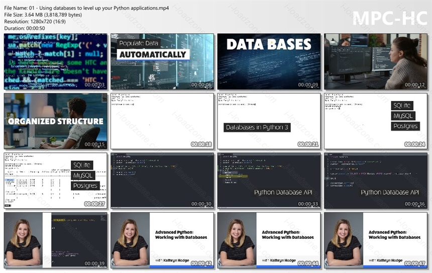 Advanced Python Working with Databases