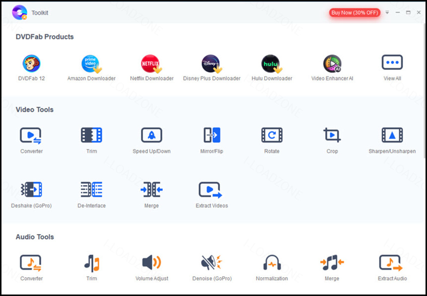 UniFab Toolkit 1 ล่าสุด โปรแกรมแก้ไขวิดีโอ เสียง รูปภาพ