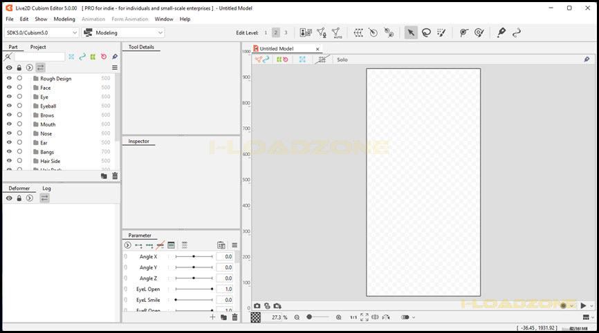 Live2D Cubism Editor Pro 5 ล่าสุด โปรแกรมสร้างอนิเมชั่น 2D