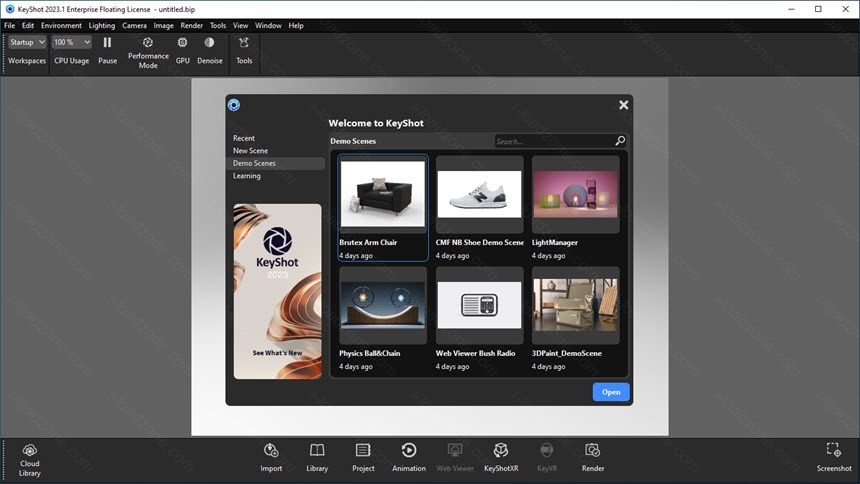 Luxion KeyShot Pro 2023 ล่าสุด โปรแกรมเรนเดอร์ 3D