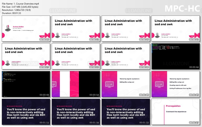Linux Administration with sed and awk