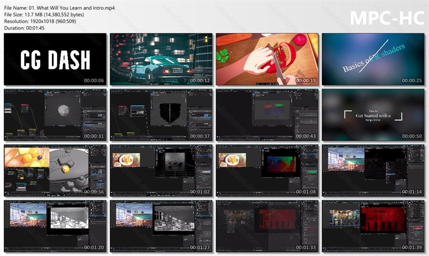 Blender Anime /NPR Environment Course