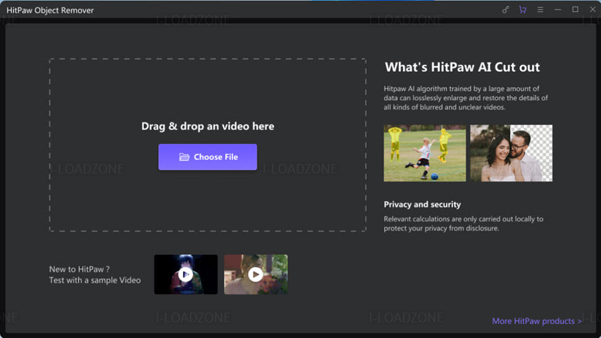 HitPaw Video Object Remover 1 ล่าสุด ลบวัตถุออกจากวิดีโอ ด้วย AI โปรแกรม