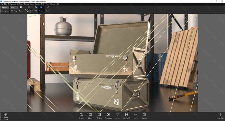 Luxion KeyShot Pro 2023 ล่าสุด โปรแกรมเรนเดอร์ 3D
