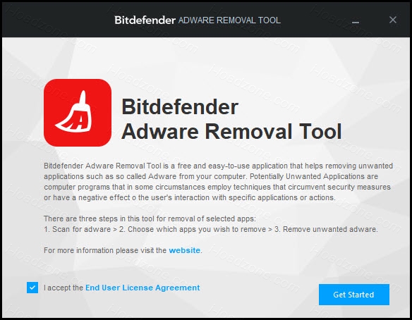 Bitdefender Adware Removal Tool โปรแกรมกำจัด Adware / ลบโปรแกรมโฆษณา ล่าสุด