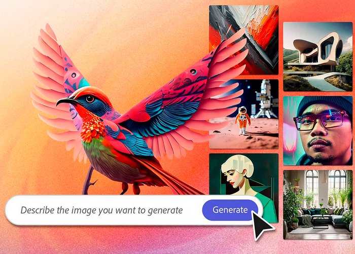 Firefly AI 25 ล่าสุด Beta for Adobe Photoshop 24.7 ปลั๊กอิน AI สำหรับ Photoshop โปรแกรม