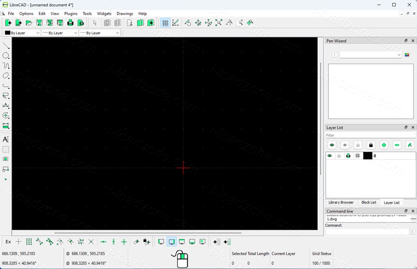 LibreCAD 2 ล่าสุดโปรแกรมออกแบบ 2D CAD ฟรี โปรแกรม