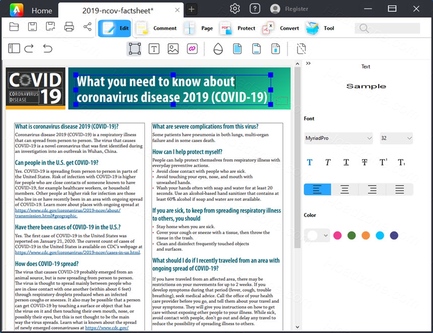 AmindPDF 3 ล่าสุด โปรแกรมจัดการไฟล์ PDF