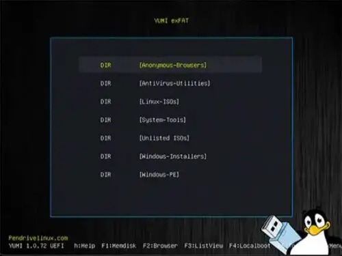 YUMI-exFAT 1 ล่าสุด โปรแกรมสร้าง USB Multi-Boot