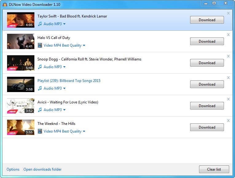 DLNow Video Downloader 1 ล่าสุด โปรแกรมดาวน์โหลดวิดีโอ