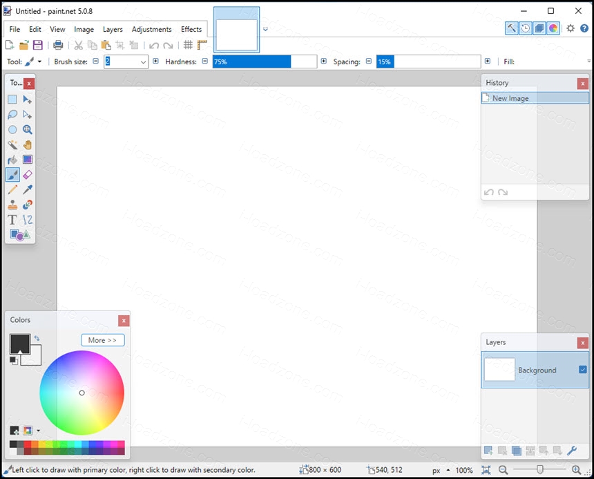 Paint.NET 5 ล่าสุด โปรแกรมแต่งรูป ทำกราฟิก ฟรี