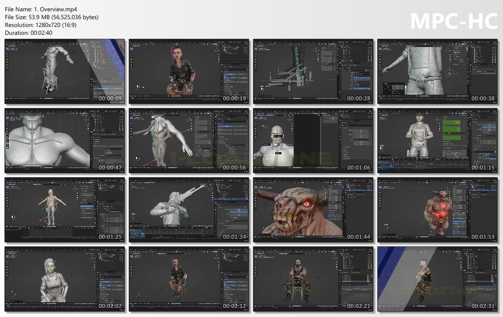Ultimate Blender Character Rigging Course (2023)