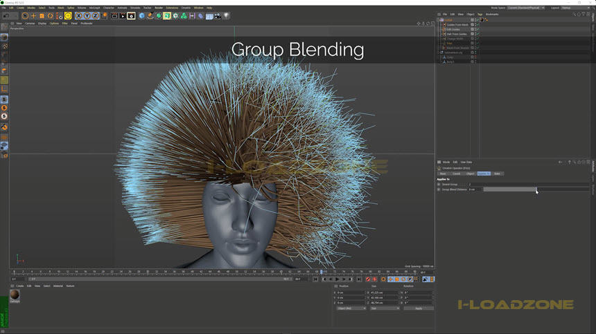 Ephere Ornatrix for Cinema 4D 2023 ล่าสุด.2 ปลั๊กอินสำหรับ Cinema 4D โปรแกรม