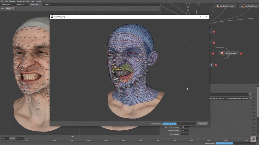 R3DS Wrap4D 2021 ล่าสุด พร้อม Node/Rush/Track โปรแกรมประมวลผล 4D