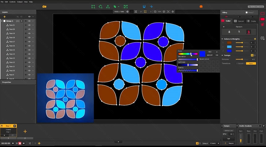 HeavyM Pro+ 2 ล่าสุด โปรแกรมฉายภาพ Projection mapping