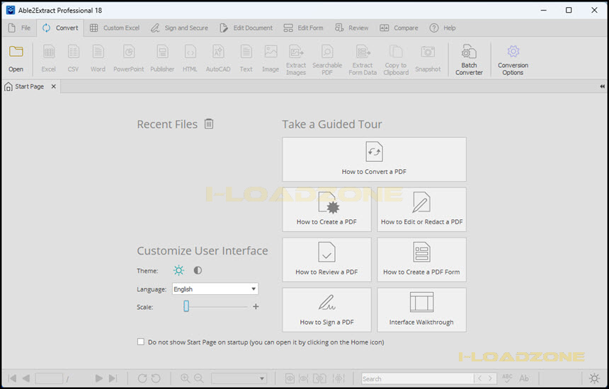 Able2Extract Professional 21 ล่าสุด โปรแกรมแปลงไฟล์ PDF