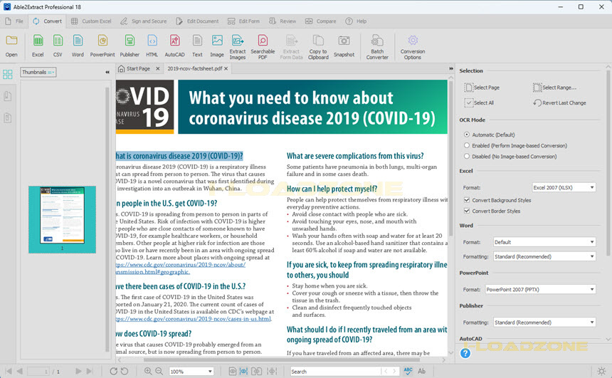 Able2Extract Professional 21 ล่าสุด โปรแกรมแปลงไฟล์ PDF