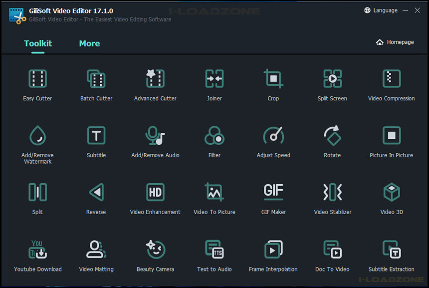 GiliSoft Video Editor 19.0 โปรแกรมตัดต่อวิดีโอ ครบวงจร