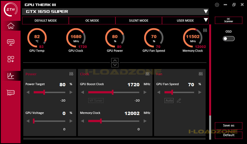 ASUS GPU Tweak III 2 ล่าสุด โปรแกรมโอเวอร์คล็อกการ์ดจอ ฟรี