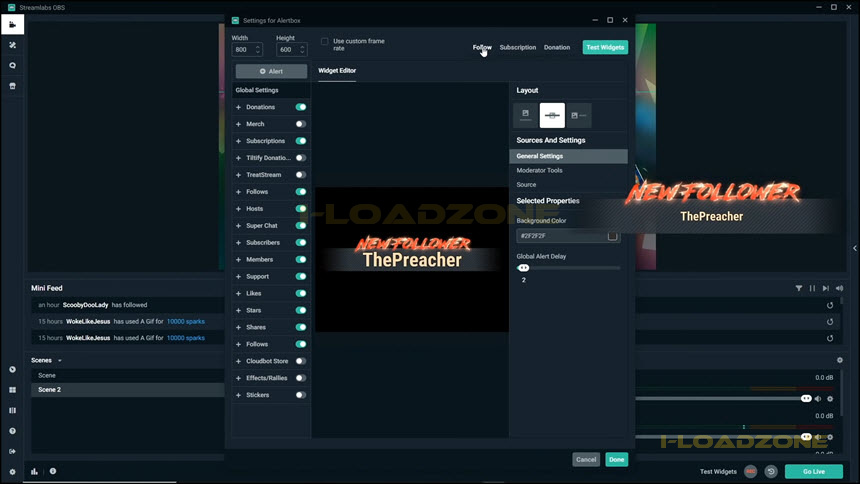 Streamlabs OBS 1 ล่าสุด โปรแกรมสตรีมเกม / ไลฟ์สด ฟรี