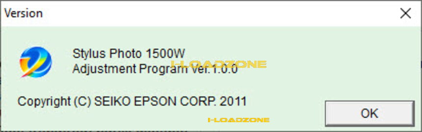 Reset Epson 1500W