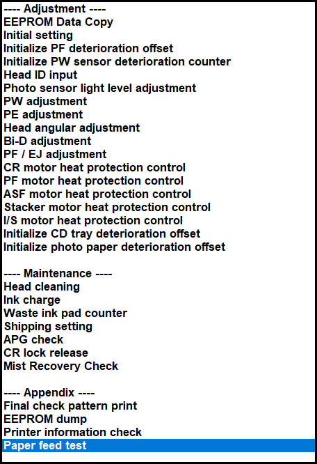 Epson XP-15000 Adjustment Program