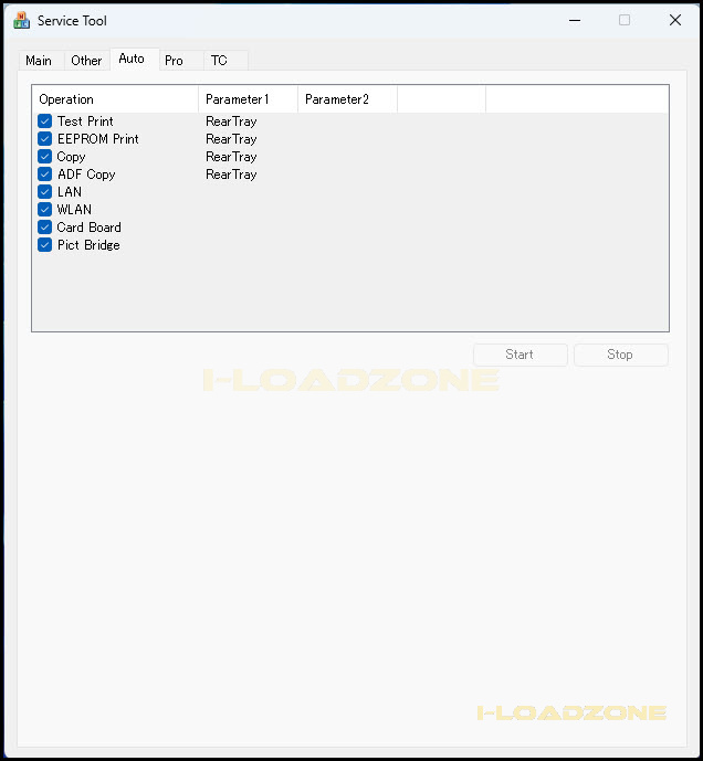 CANON SERVICE TOOL V6210 โปรแกรมเคลียร์ซับหมึก CANON รุ่นใหม่