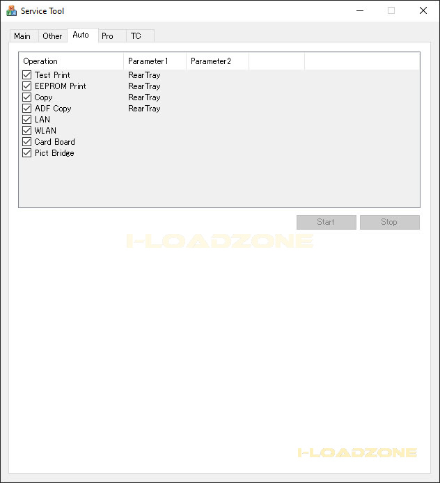 CANON SERVICE TOOL V6000 โปรแกรมเคลียร์ซับหมึก CANON รุ่นใหม่