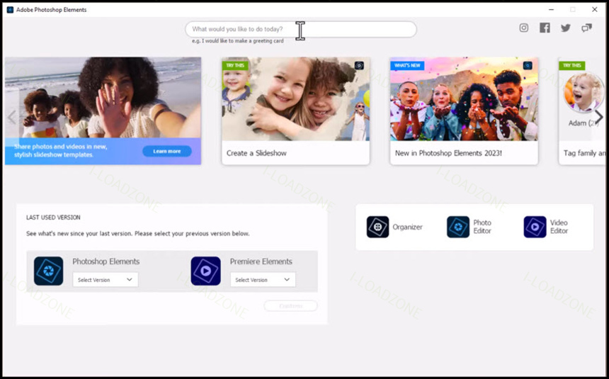 Adobe Photoshop Elements 2024 ล่าสุด โปรแกรมแต่งรูป
