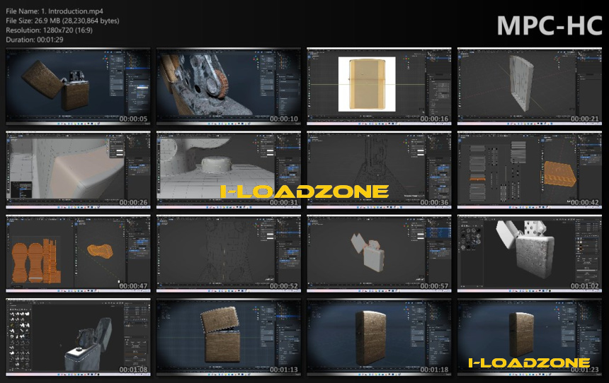 Ultimate Blender 3.6 Modeling Course with PBR Texturing
