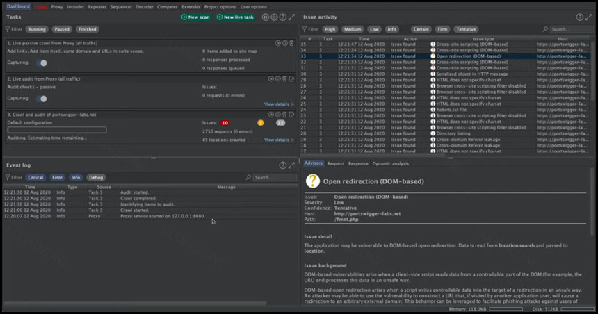 Burp Suite Pro 2025 ล่าสุด โปรแกรมทดสอบเจาะระบบเว็บแอปพลิเคชัน
