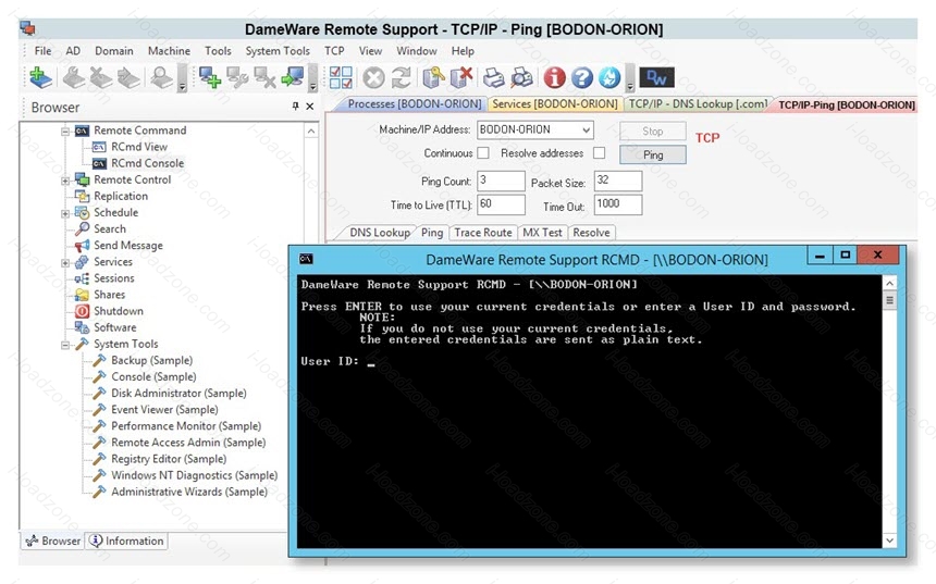 DameWare Remote Support 12 ล่าสุด โปรแกรม Remote PC ระยะไกล