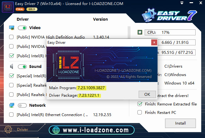 Easy Driver Pack 7 ISO (ไทย/Eng) ล่าสุด โปรแกรม