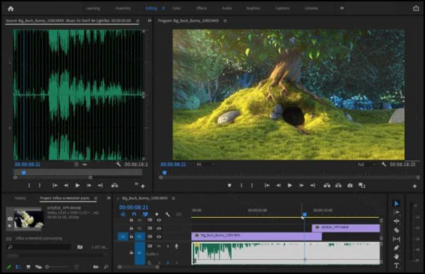 Aescripts Influx (WiN) ปลั๊กอิน Importer สำหรับ Premiere Pro, After Effects ล่าสุด โปรแกรม
