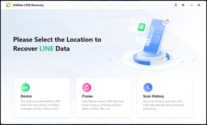 Tenorshare UltData Line Recovery 2 ล่าสุด โปรแกรมกู้คืนประวัติการแชท LINE