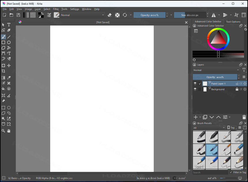 Krita Studio 5 ล่าสุด โปรแกรมวาดภาพ ฟรี