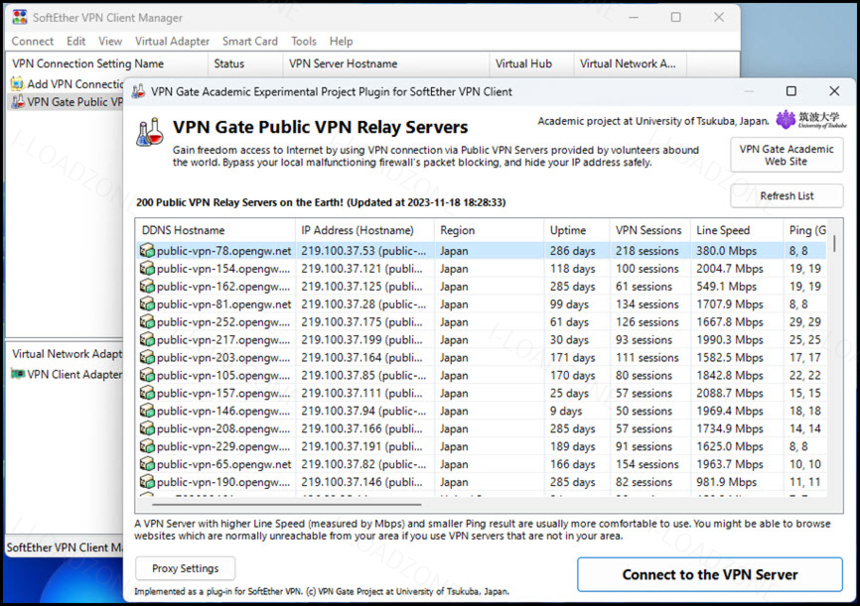SoftEther VPN Client พร้อม Plugin 2023 ล่าสุด โปรแกรมเชื่อมต่อ VPN ฟรี