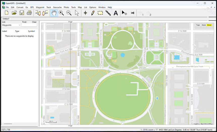 TopoGrafix ExpertGPS 8.92 โปรแกรมแผนที่ GPS
