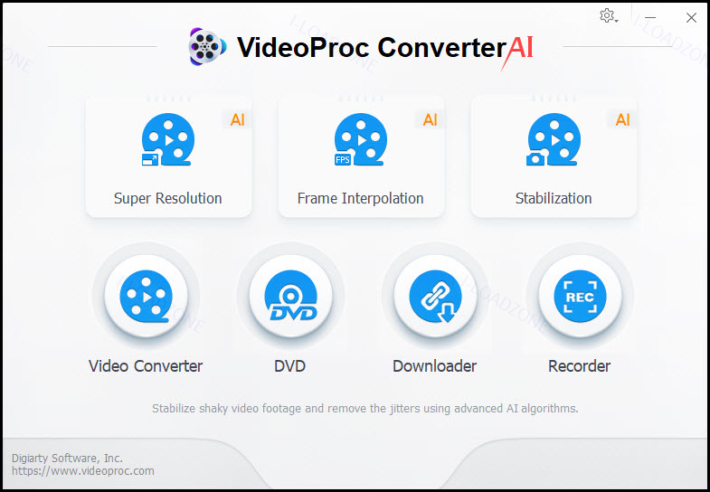VideoProc Converter AI 8.11 โปรแกรมแปลงไฟล์วิดีโอ ด้วย AI